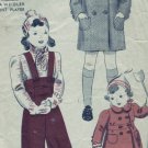 Vintage 1940's Hollywood #1680 VIRGINA WEIDLER Coat/Snow Pants