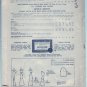 Vintage 1940's Simplicity #4031 Sz 4 Child's Dress Pattern