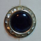 Rhinestone Vintage Buttons  ~ 8 on Cards Le Chic c.1960's