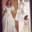 Butterick 6518 Wedding Dress with fabric Roses Pattern - Sizes 6 - 8 - 10