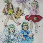 Simplicity #4909 14.5" Toni Walker Doll Wardrobe Pattern from 1954