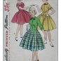 Simplicity #1253 Girls Sz 8 Dress Pattern from 1954