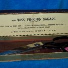 Vintage 1940's Wiss Pinking Shears in Box Model C