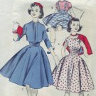 1950s Advance Pattern #8410 Size 12 Girls Jumper & Jacket