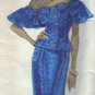 Vogue Pattern #2409 Albert Nipon Drop Shoulder Dress Sizes 12-14-16