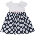 Rare Editions Polkadot Dress- 24 months