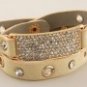 Faux Leather Wrap Around Bracelet 0002b