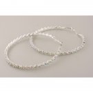 Aurore Boreale Rhinestone Hoops 0001r