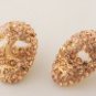 Crystal Mask Studs 0005e