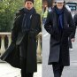 Detective Sherlock Holmes Cape Coat Overcoat Cloak Cosplay Costume Luxury VERSION
