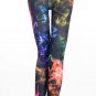Sexy colorful print tight leggings