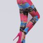 Sexy chains print tight leggings