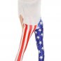 Sexy colorful star and stripes tight leggings