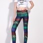 Sexy colorful print tight leggings