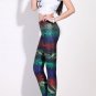 Sexy colorful print tight leggings