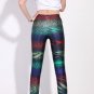 Sexy colorful print tight leggings
