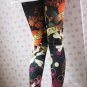 Sexy colorful skull print tight leggings