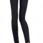 Sexy black patched tight leggings