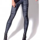 Sexy printed letters tight leggings