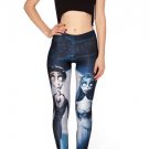 Sexy cartoon print tight leggings