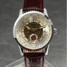 Stylish skeleton unisex watch