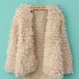 Knitted loose pullover sweater