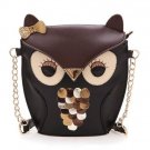 Stylish owl shape shoulder handbag