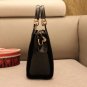 Reptile imprint stylish shoulder handbag