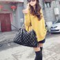 Large multi purpose quilted shoulder handbag