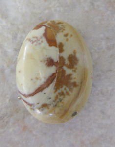 Two Sided Leopard Jasper Agate Cabochon Jewelry Making