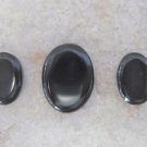 Finished Black Jasper Cabochon Stone Rock Healing or Jewlry Making
