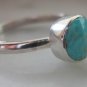 Rare Spide Web Lone Mountain Turquoise Sterling Silver Southwestern  Ring Size 7.75
