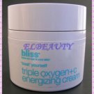 Bliss Triple Oxygen C Energizing gel Cream hydrate brighten revive 1.7OZ A00188
