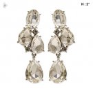Gorgeous Bridal Prom Jewelry Shiny Teardrop  Earrings (Buy one get one FREE)