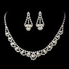 Gorgeous Bridal Prom Necklace Earrings Set Gorgeous Pearl Necklace