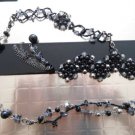 Fashion Jewelry Simple Classy Y Drop Necklace Black