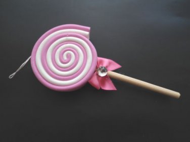 Adorable Fun Cute Big Pink Candy Cell Phone/Purse Accessory Charm