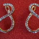 Fashion Jewelry Brilliant Gorgeous Crystal Rhinestones Dangle Earrings