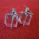 Fashion Jewelry Brilliant Elegant Crystal Rhinestones Gift Dangle Earrings
