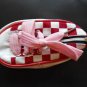 Portable Cute Shoe Shape Coin Bag Red  New Free Shipping