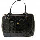 Peyton Optic Art Embossed Jordan Carryall Merlot F24607 Black
