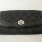 COACH Park Signature Turnlock Slim Envelope  Wallet F49165