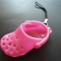 Adorable Fun Cute Crocs Classic Clogs  Cell Phone/Purse Accessory Charm Pink