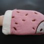 Girl Women Portable Cute Ice Cream Bag Coin Purse Case Plush Purse Handbag Pink