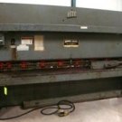 1971 HTC Hydraulic Shear 10' x 1/4" with 36" Power Back Gauge. Includes Warranty
