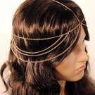 NEW BRIDAL WEDDING DRESS ACCESSORY BOHO HEAD CHAIN HAIR JEWELRY FREE SHIPPING