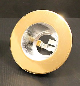 4 Pack NEW MEGALIT Low Volt MR16 DOWNLIGHT BRASS Recessed Light FREE SHIPPING