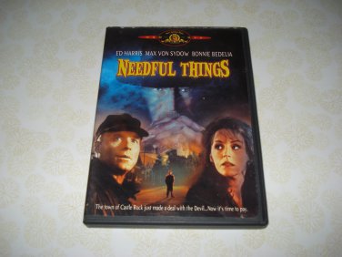 Needful Things DVD Starring Ed Harris Max Von Sydow Bonnie Bedelia