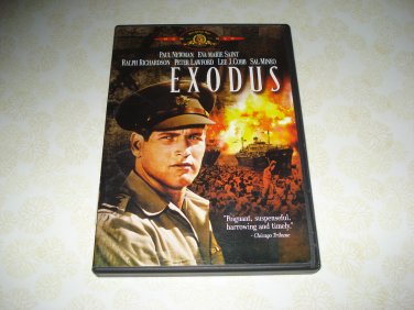 Exodus DVD Starring Paul Newman Eva Marie Saint