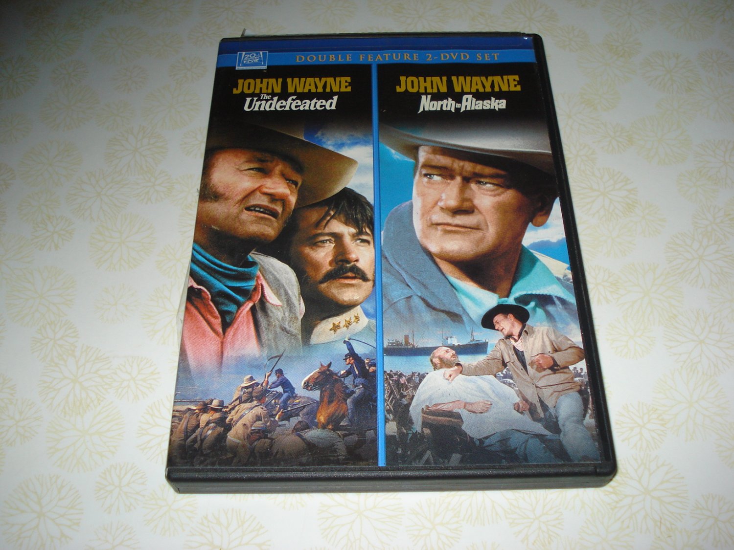 John Wayne Doule Feature Two DVD Set The Undefeated North To Alaska